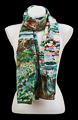 Claude Monet scarf : Bridge & Water Lilies